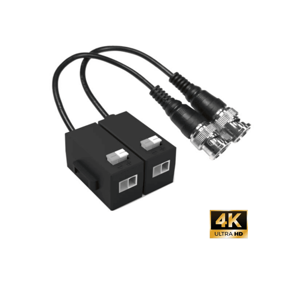 DAHUA DH-PFM800-N - Transceptores pasivos HDCVI 4K / 1 canal de transmisión de video / 720P hasta 400m (1312.34ft) 1080Phasta 250m(820.21ft) / UTP CAT 5E & CAT6 / Anti intertferencia hasta 60db / Compatible con formatos HDCVI, AHD, TVI y CVBS
