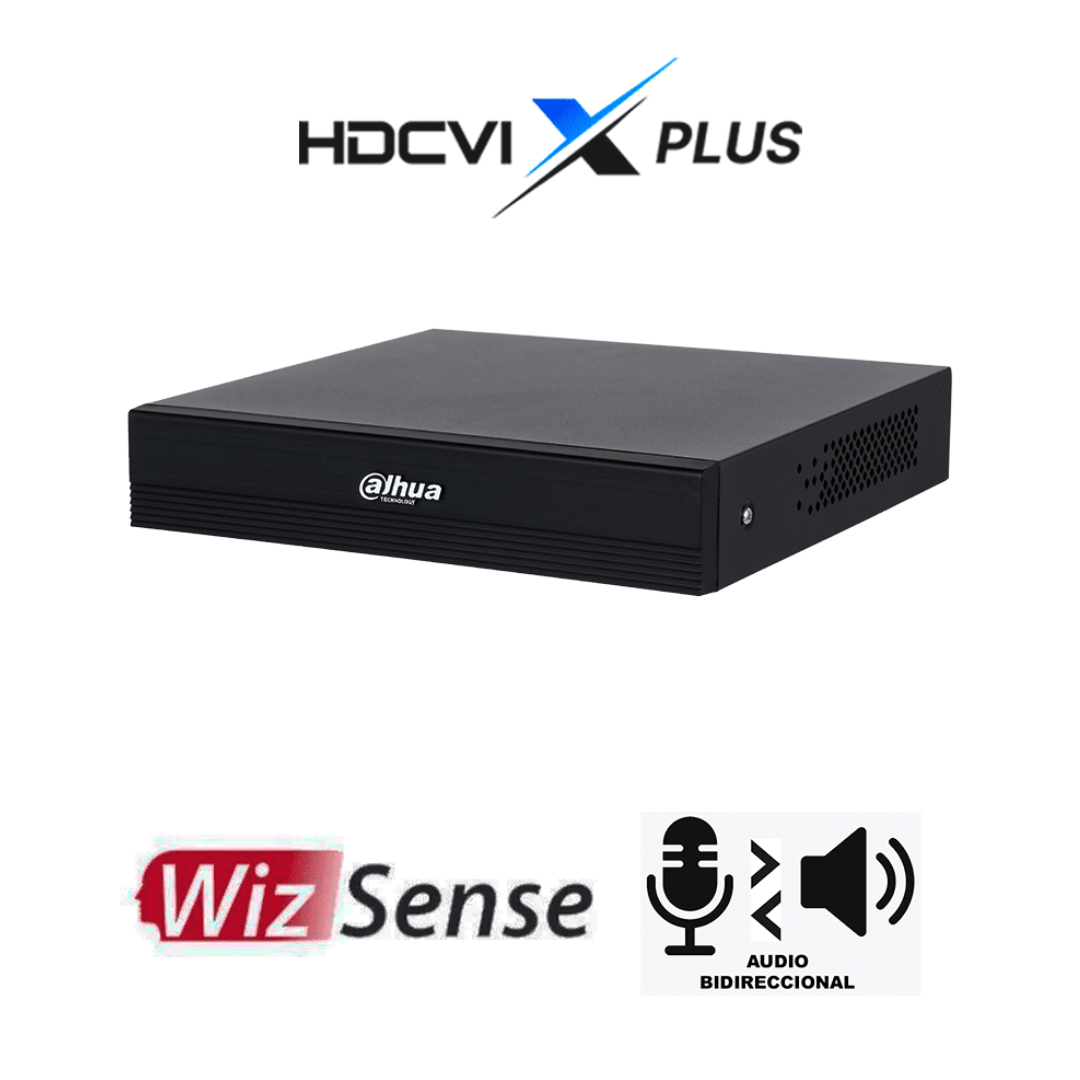 DAHUA DH-XVR4232AN-I-T - DVR de 32 Canales de 1080P Lite WizSense/ HDCVI X PLUS/ Audio Bidireccional/ H.265+/ Codificación IA/ 2 Bahías de DD/ 16 Ch con SMD Plus/ Búsqueda Inteligente/ Compatible con Dolink Care
